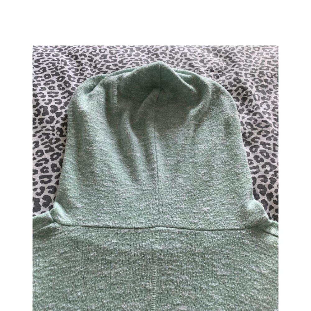 AMERICAN EAGLE Womens Light Blue Soft & Sexy Plush Slouchy Oversized Hoodie Sz S - Picture 8 of 9